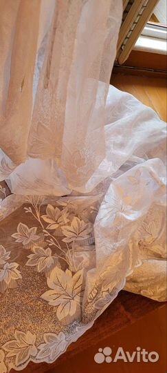 Шторы новые 2,5х5,1 (по тесме 2,5)