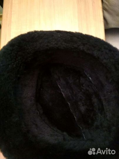 Женская зимняя шапка натуральная овчина