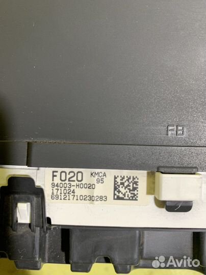 Щиток приборов Киа Рио 4. (FB) 1.6 АКПП