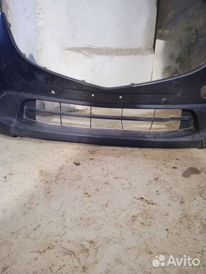 Бампер передний на мазда сх-5 с дефектом