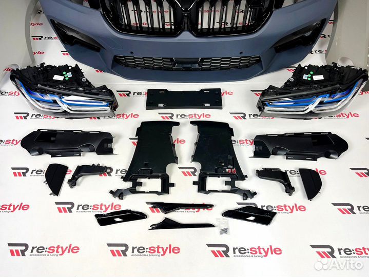Рестайлинг BMW 5-Series (F10) 09-17 г в G38 N2451
