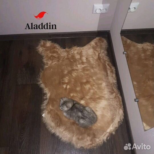 Ковер шкура искусственная