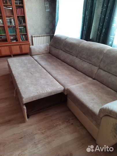 Диван и кресло б/у