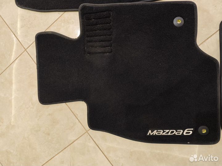 Оригинальные ворсовые ковры Mazda 6 GJ