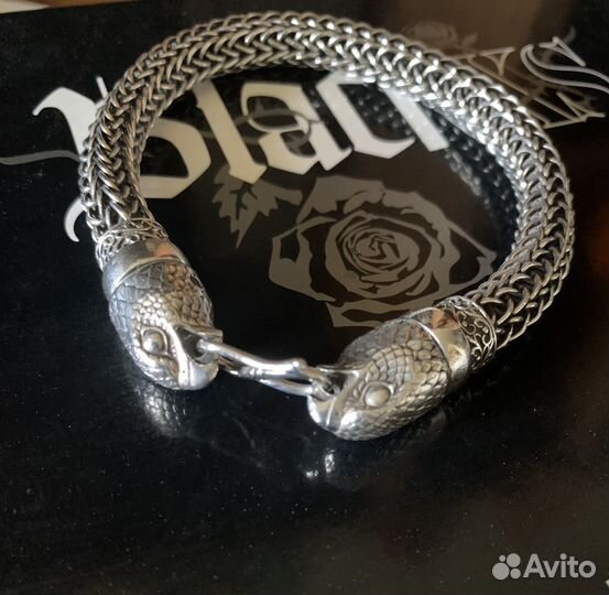 Серебряный браслет