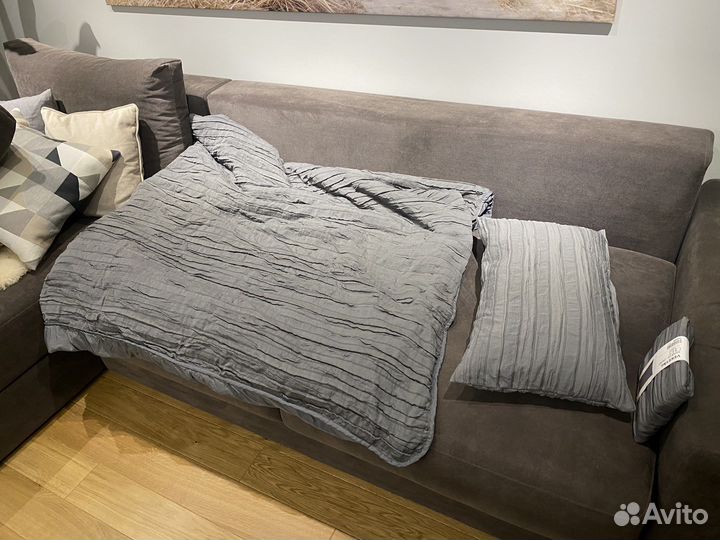 Наволочки икеа Veketag графит 40*65 и подушки