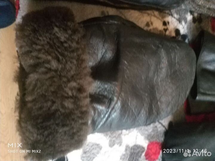 Перчатки мужские на меху СССР