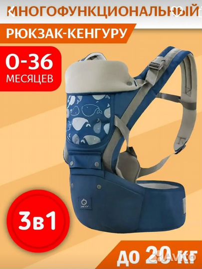 Рюкзак переноска кенгуру новый