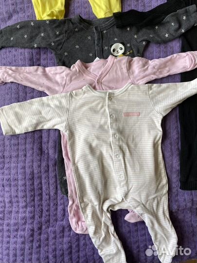 Вещи пакетом на девочку 62-74