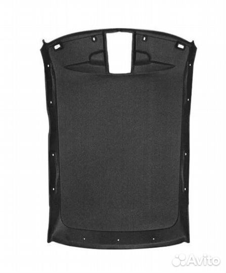 Черный потолок на LADA Priora Седан 2170