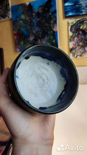 Керамический салатник ручной работы