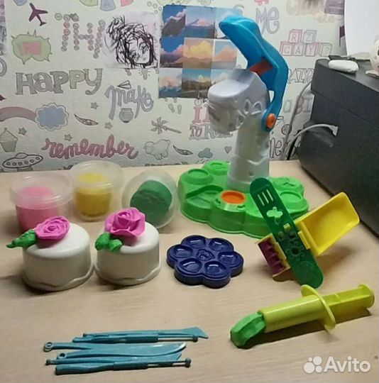 Игровые наборы Плей До Парикмахер и Кондитер