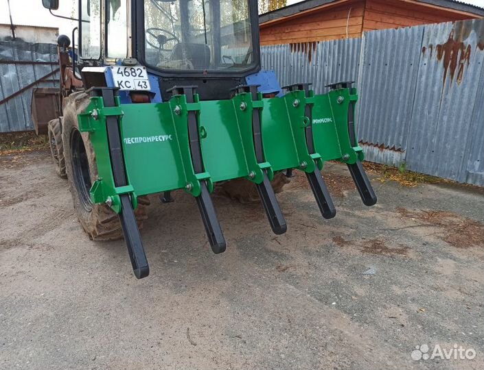 Грабли для уборки порубочных на лесосеке