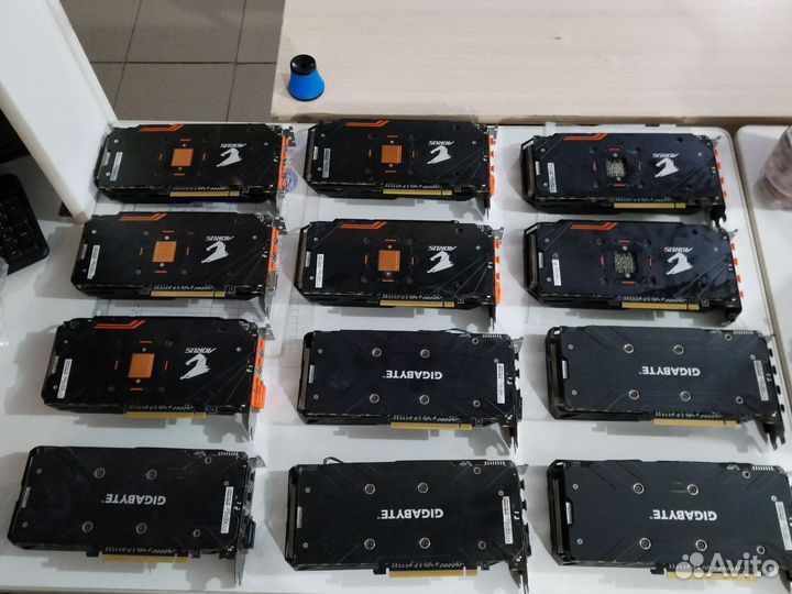 Видеокарта rx570 4gb gigabyte, aorus