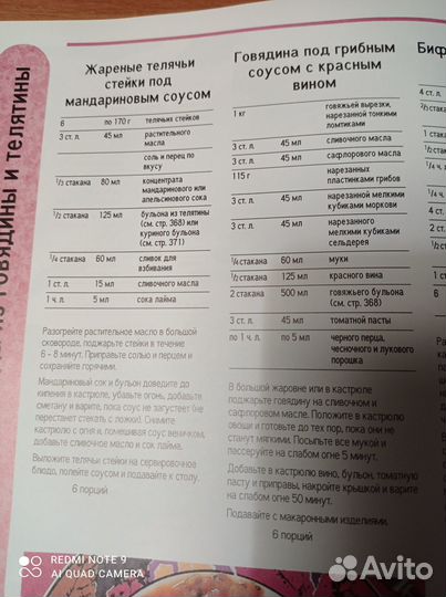 Книга рецептов