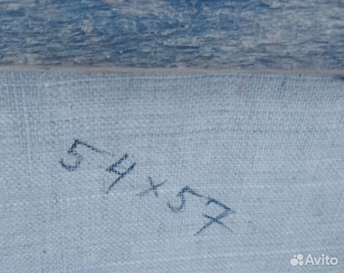 Картина маслом на холсте море