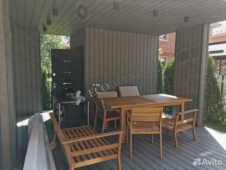 Террасная доска Ecodecking из дпк