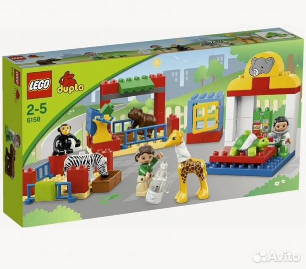 Lego duplo лесной заповедник и вет клиника