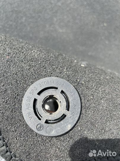 Оригинальные коврики ворс VW Polo/Skoda Rapid