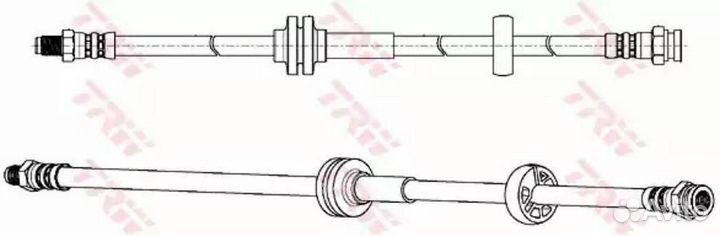 Тормозной шланг PHB636