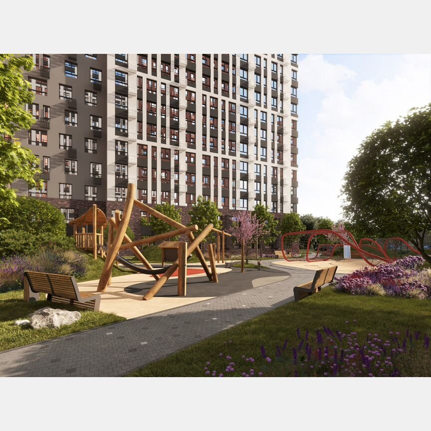 2-к. квартира, 59,4 м², 16/22 эт.