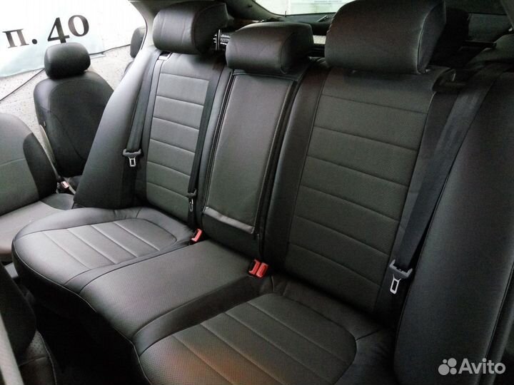 Авточехлы из экокожи Skoda Superb 2 от Автопилот