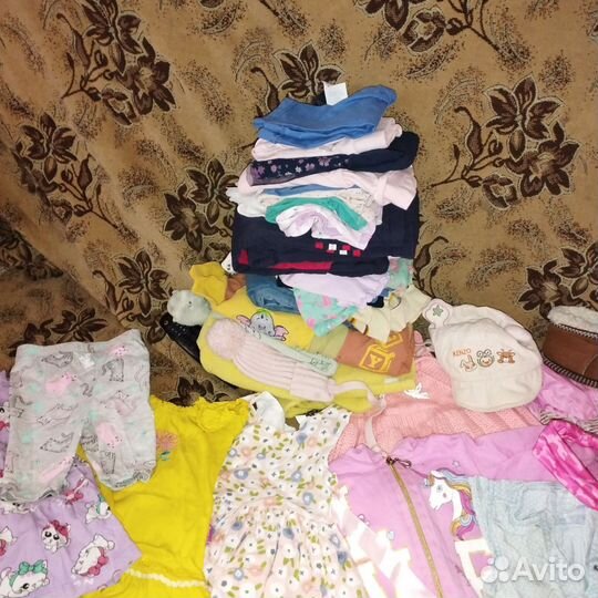 Вещи пакетом на девочку с 1 до 2 года
