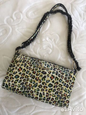 Сумка женская, натуральная кожа, лакированная