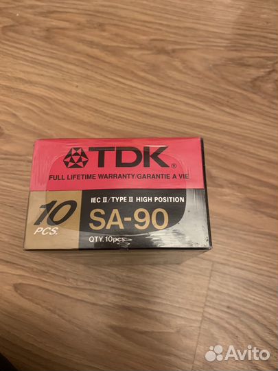 Аудиокассеты новые запечатанные