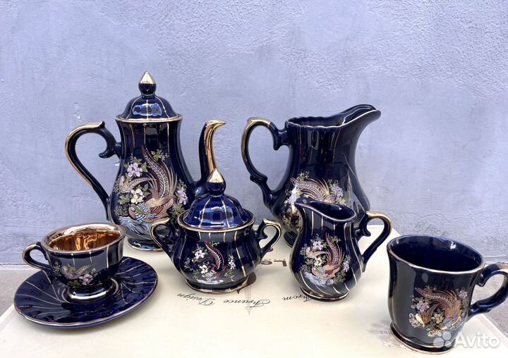 Кофейный сервиз Турция 80-ые OZ Anadolu Seramik