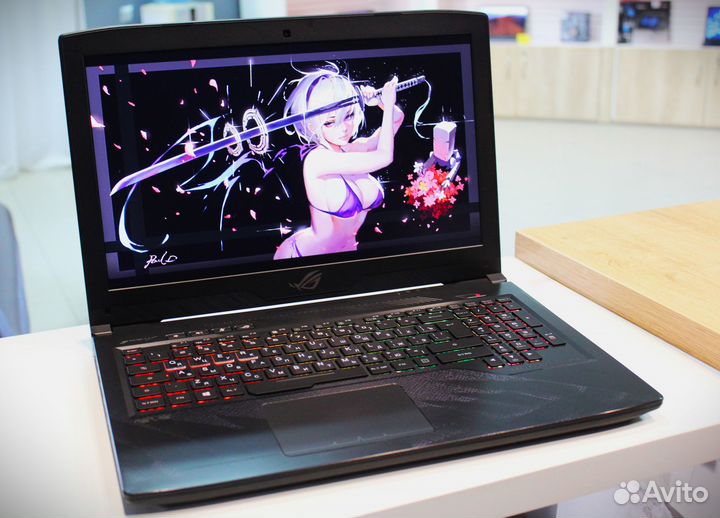 Игровой ноутбук asus RoG Core i5 / GTX1060 / SSD