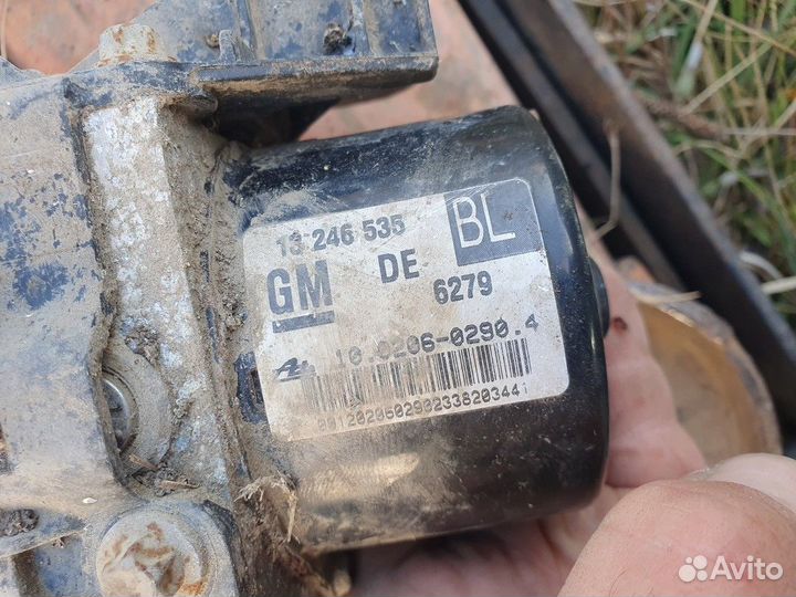 Opel Astra H дизель блок абс (насос абс)