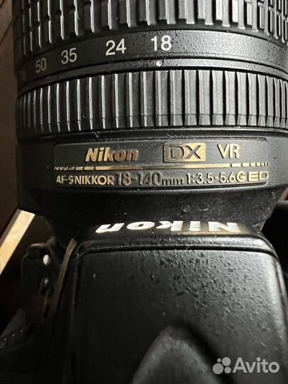 Зеркальный фотоаппарат Nikon d5300 18-140 mm VR
