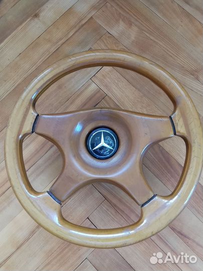 Деревянный руль Мерседес 124