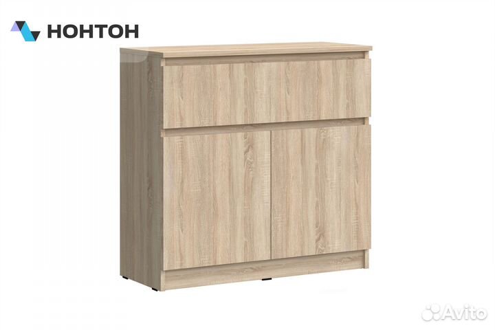 Комод Челси 800 с ящиком дуб сонома