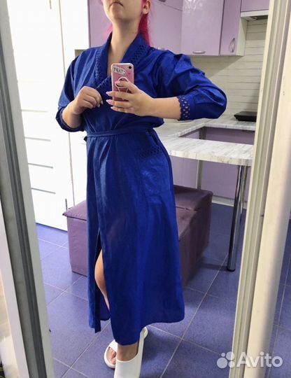 Халат фирменный женский домашний красивый