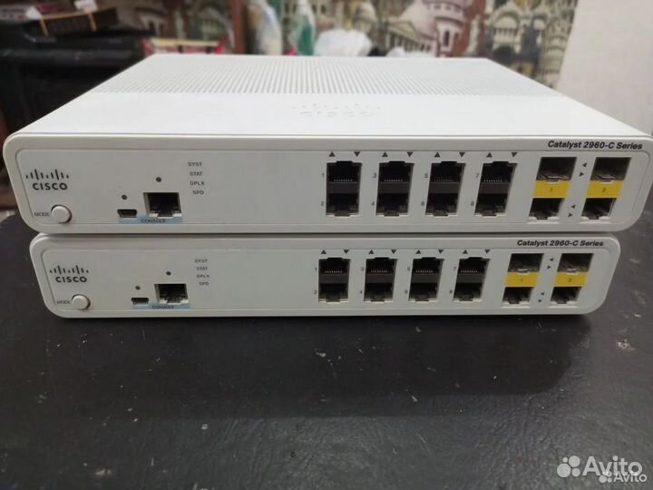 Коммутатор Cisco WS-C2960C-8TC-L