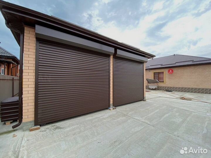 Ворота гаражные ролетные