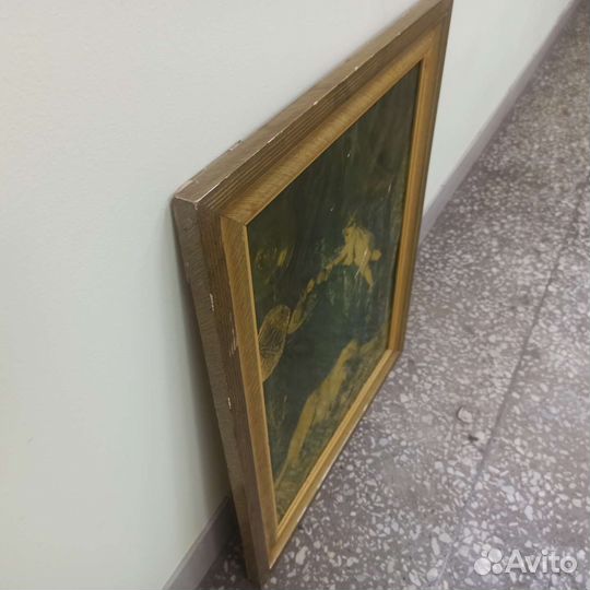 Советская Картина В Раме Репродукция Сделано СССР