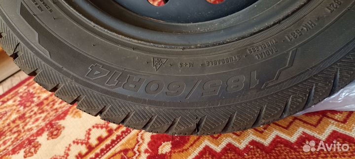 Зимние шины шипованные с дисками r14 185 60