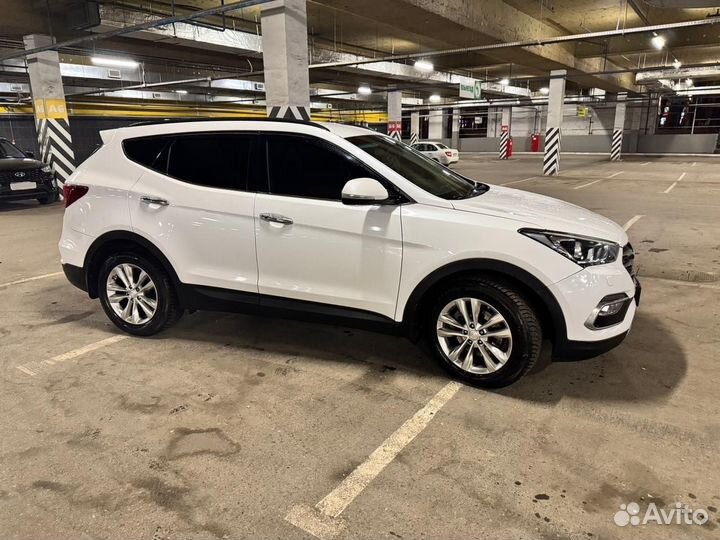 Hyundai Santa Fe 2.2 AT, 2017, 174 693 км