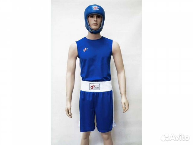 Форма боксерская Рэй-Спорт синяя (32)