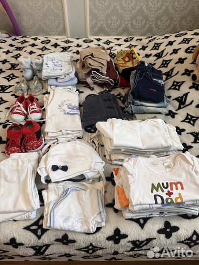 Вещи для новорожденного мальчика 0мес. до 6 мес