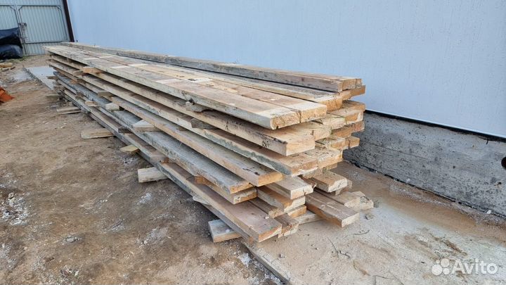 Доска 150х50х6000 для опалубки