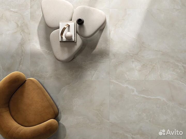 Крупноформатный керамогранит под оникс