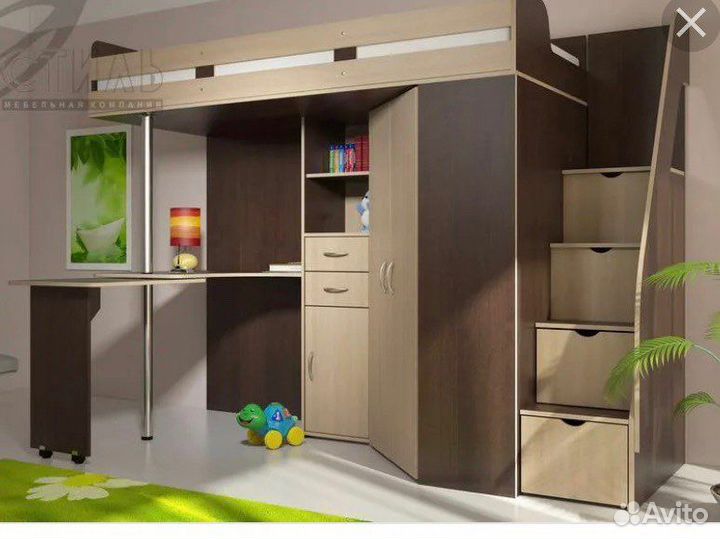 Кровать-чердак