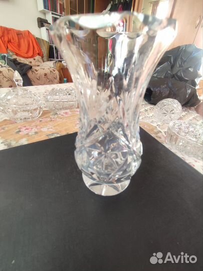 Маленькие вазочки для цветов хрусталь