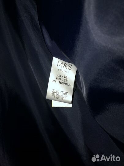 Пальто шерстяное, Англия, 44-46