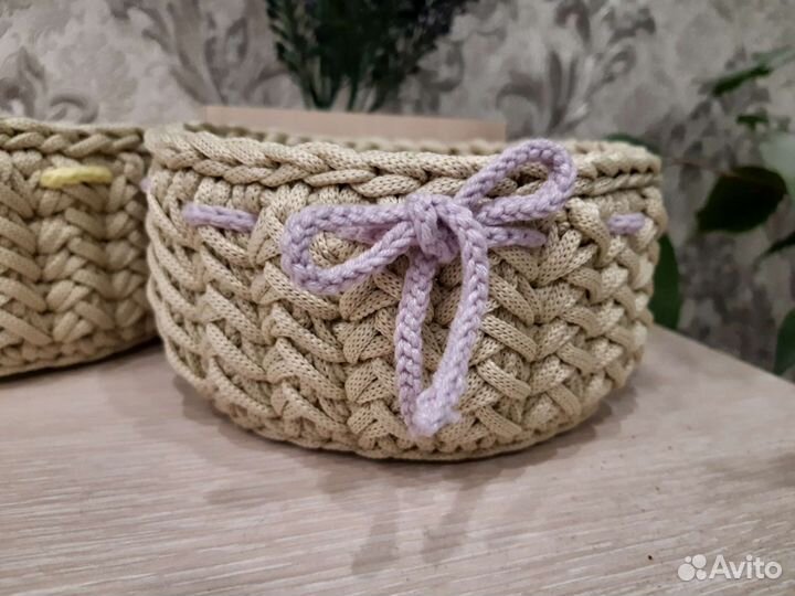 Корзинка органайзер ручной работы
