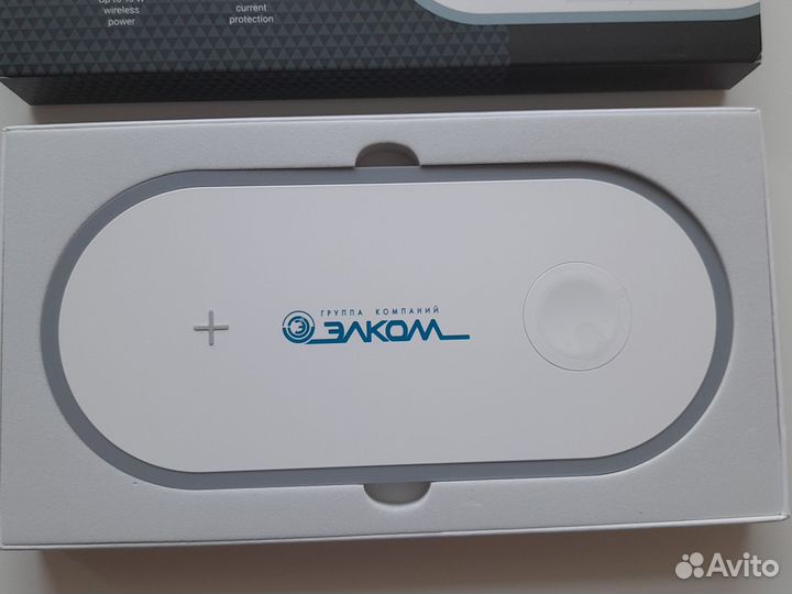 Беспроводная зарядка новая Uniscend Fulcrum белая